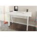 Mesa Para Escritório 2 Gavetas ME4128 Branco - Tecno Mobili