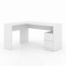 Mesa Para Escritório 2 Gavetas ME4129 Branco - Tecno Mobili