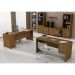 Mesa com 03 Gavetas para Home Office ME4113 Amendoa - Tecno Mobili