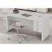 Mesa com 03 Gavetas para Home Office ME4113 Branco - Tecno Mobili