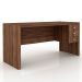 Mesa com 03 Gavetas para Home Office ME4113 Nogal - Tecno Mobili