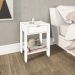 Mesa de Cabeceira AZ1016 Branco - Tecno Mobili