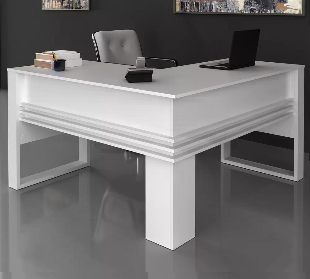 Mesa de Escritório Bray Branco
