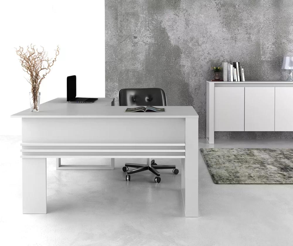 Mesa de Escritório Bray Branco