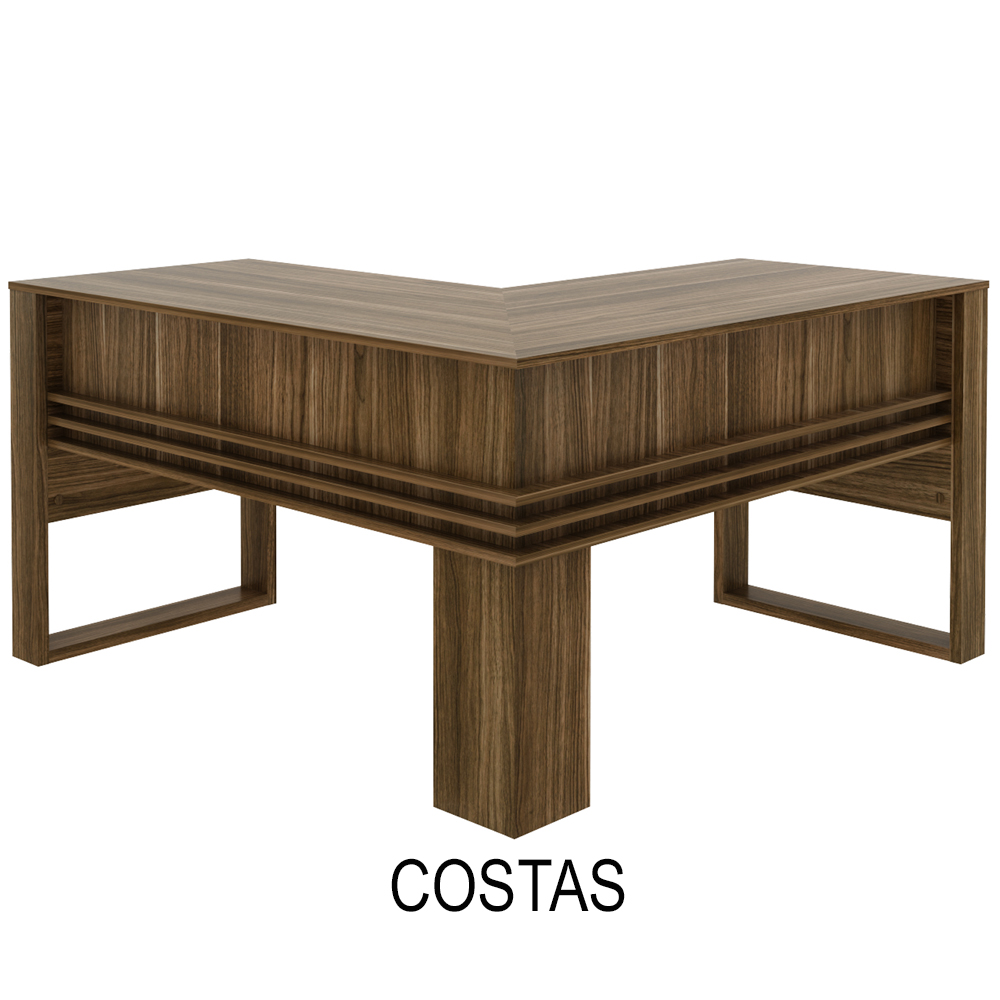 Mesa de Escritório Bray Nogal