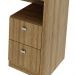 Mesa de Escritório Dover 2 GV Amêndoa