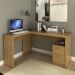 Mesa de Escritório Dover 2 GV Amêndoa