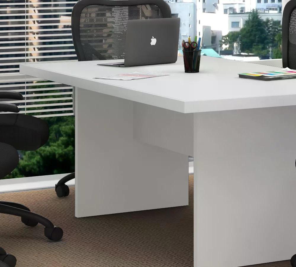 Mesa de Escritório York Branco