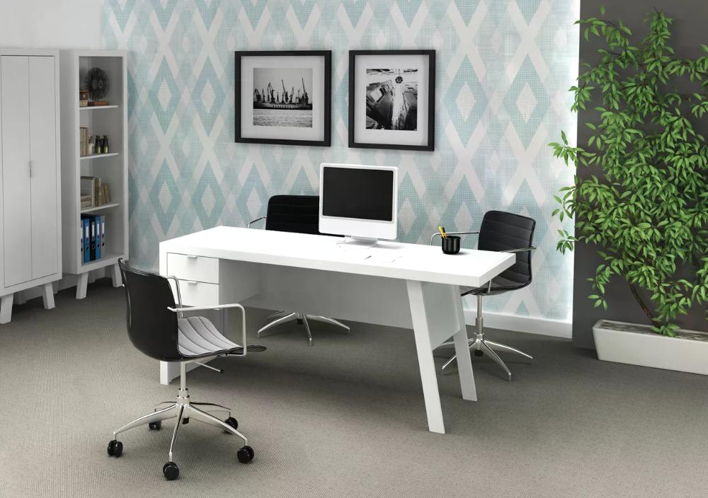 Mesa para Computador Wells 2 GV Branco