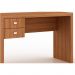 Mesa para Escritório 02 Gavetas ME4123 Amêndoa - Tecno Mobili