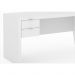 Mesa para Escritório com 02 Gavetas ME4122 Branco - Tecno Mobili
