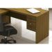 Mesa para Home Office com 03 Gavetas Amêndoa -Tecno Mobili