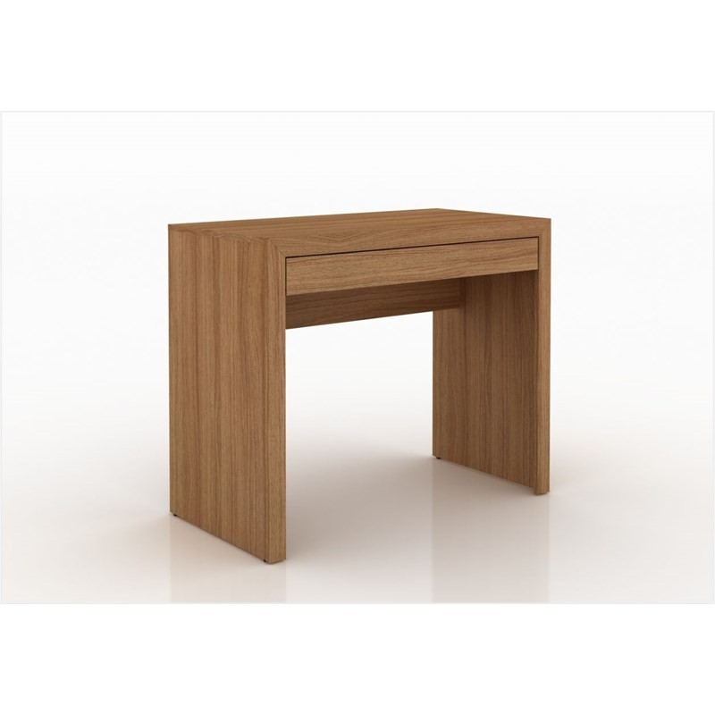 Mesa para Home Office com Gaveta ME4107 Amendoa - Tecno Mobili