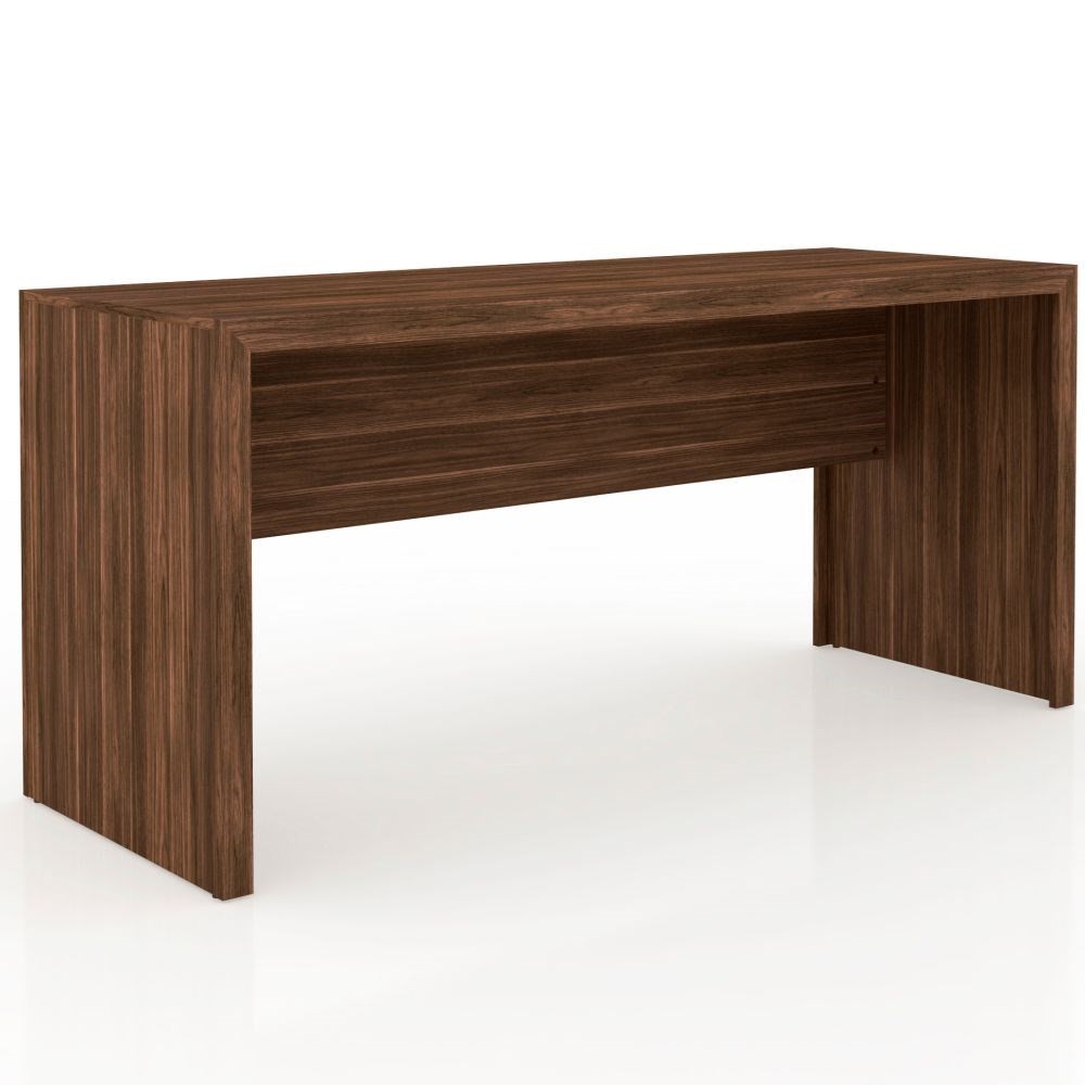 Mesa para Home Office de 163 cm de Largura ME4109 Nogal - Tecno Mobili