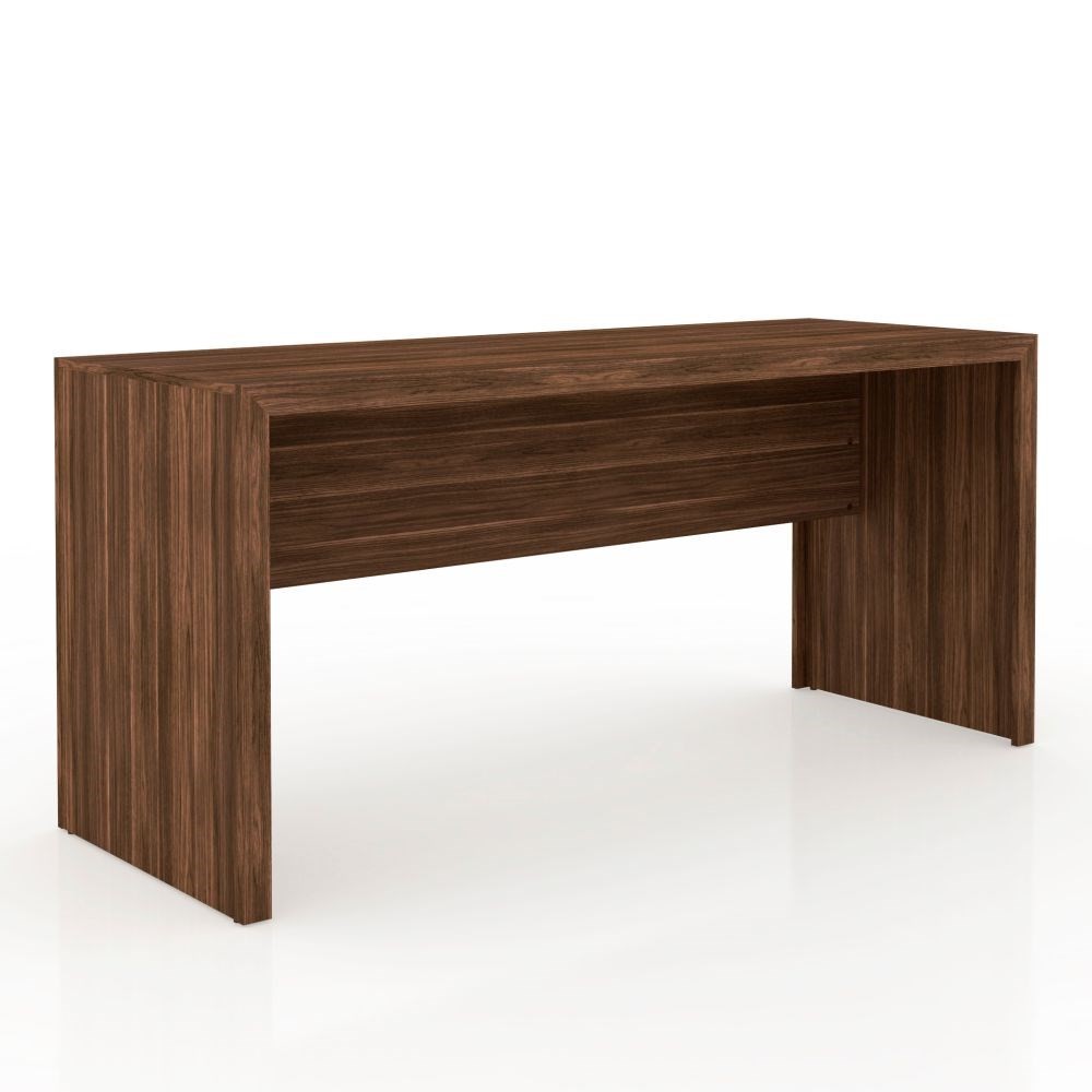 Mesa para Home Office de 163 cm de Largura ME4109 Nogal - Tecno Mobili