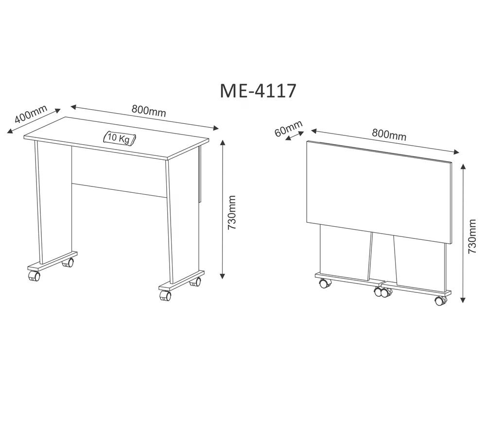 Mesa para Notebook Dobrável Zanardi Rústico