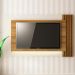 Painel Com LED Para Tv 65 Polegadas PL3003 Natural Off White Tecno Mobili