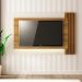 Painel Com LED Para Tv 65 Polegadas PL3003 Natural Off White Tecno Mobili