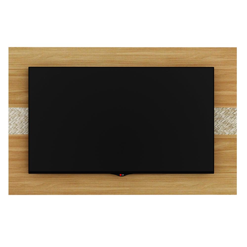 Painel Para Tv 42 Polegadas PA2913 Natural Palha Tecno Mobili