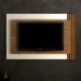 Painel Para Tv 65 Polegadas 180cm PL3001 Natural Off White Tecno Mobili