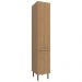 Paneleiro 2 Portas 222x40 cm MDP CZ3108 Freijo Tecno Mobili
