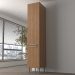 Paneleiro 2 Portas 222x40 cm MDP CZ3108 Freijo Tecno Mobili