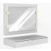 Penteadeira Camarim Suspensa PE2004/2006 Branco Tecno Mobili