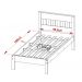 Quarto Solteiro 3 Peças CM8006 AZ1016 AZ1019 QT4 Amendoa Branco Tecno Mobili
