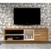 Rack 1 Porta Para Tv 42 Polegadas RA2002 Natural Off White Tecno Mobili