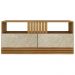 Rack 2 Gavetas Para Tv 42 Polegadas R1479 Natural Palha Tecno Mobili