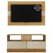 Rack E Painel Para Tv 42 Polegadas PA2913xR1479 Natural Palha Tecno Mobili