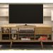 Rack Para TV 55 Polegadas 7 Nichos R1462 Natural Tecno Mobili