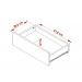Rack Para TV 55 Polegadas 7 Nichos R1462 Natural Tecno Mobili