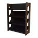 Sapateira Organizadora Para 12 Pares De Calçados AZ1025 Preto Nogal Tecno Mobili