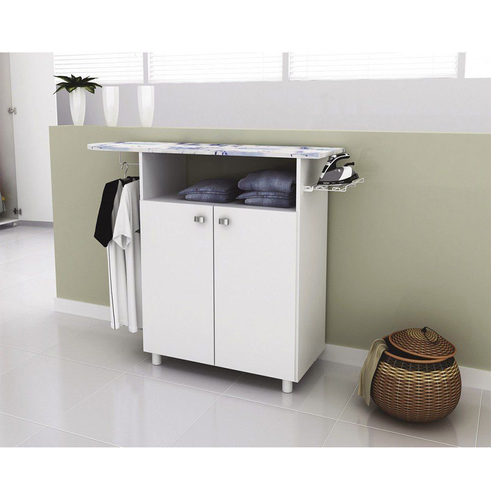 Tábua de Passar 02 Portas TP3000 Branco - Tecno Mobili