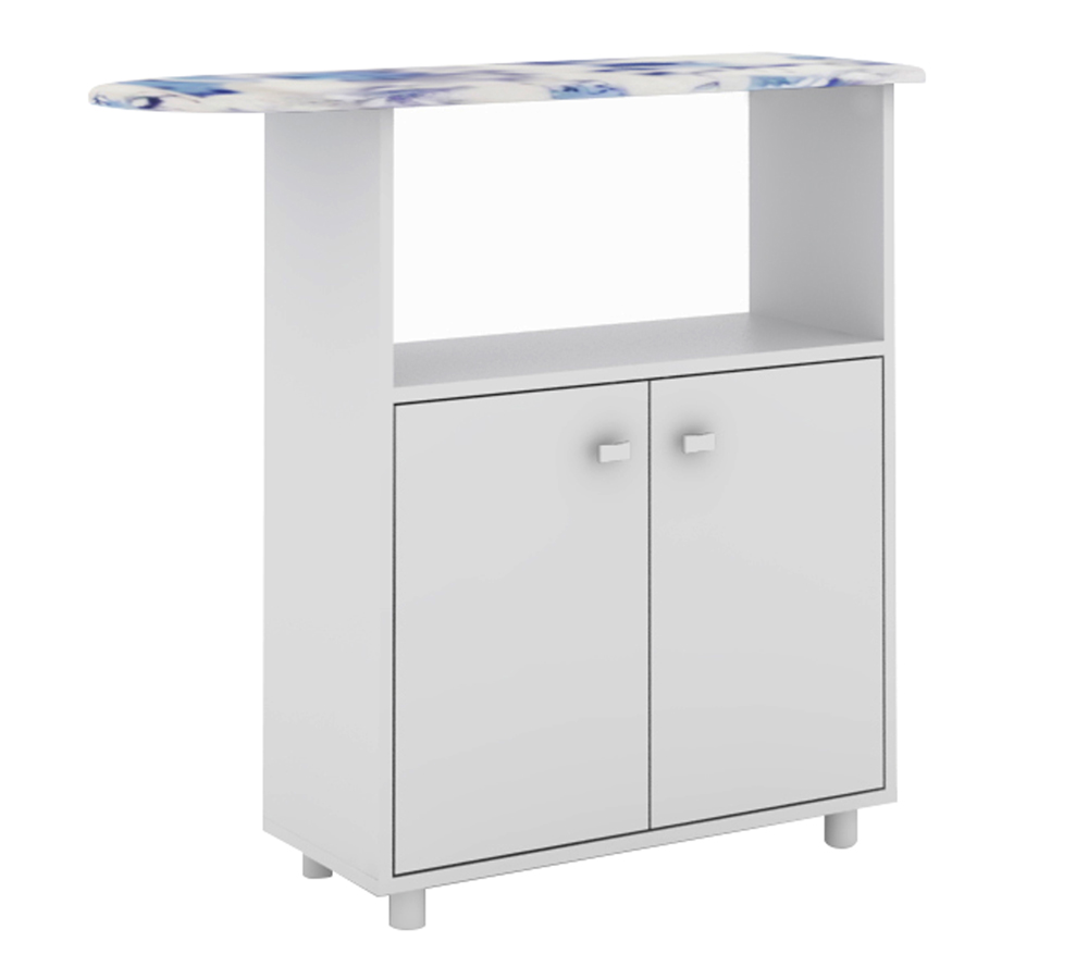 Tábua de Passar Roupa 2 Portas TP3050 Branco Tecno Mobili