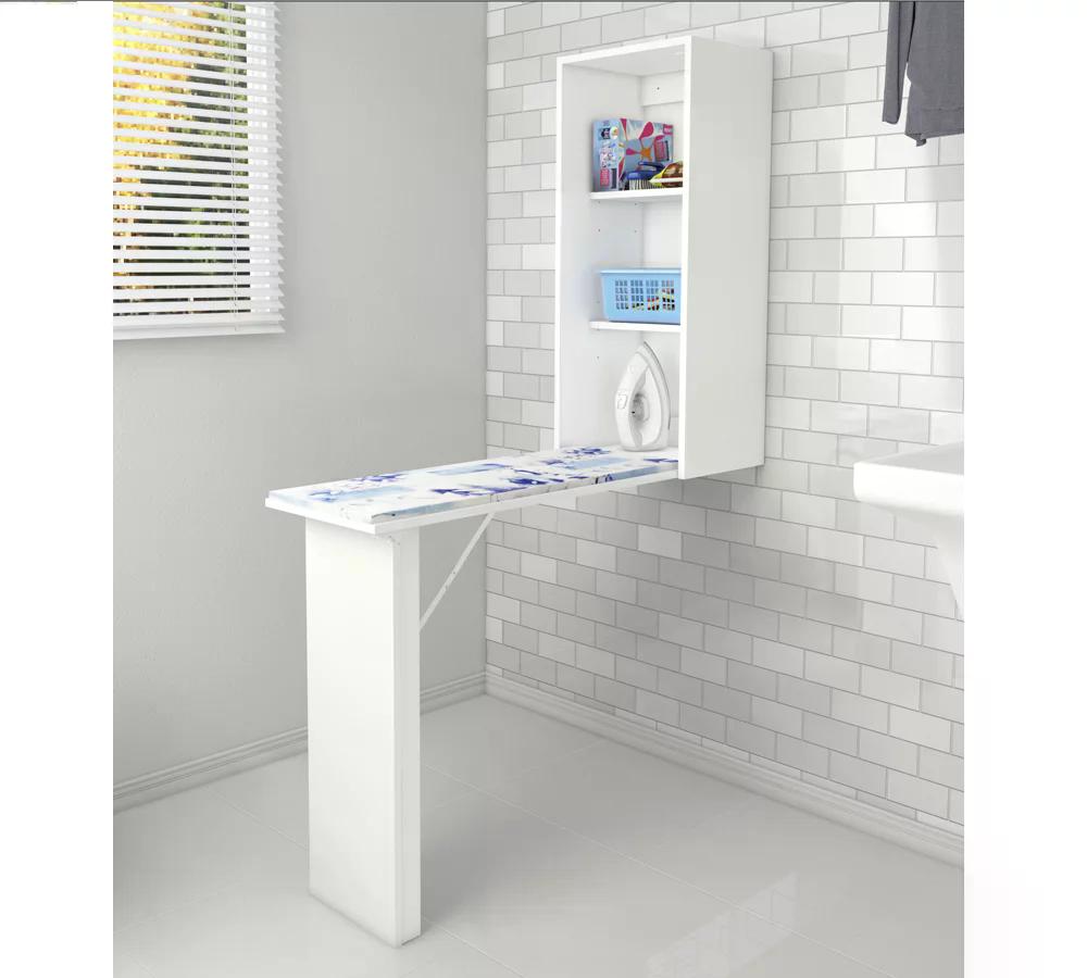 Tabua De Passar Roupa Retratil TP3030 Branco Tecno Mobili
