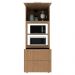 Torre Quente 1 Porta 2 Gavetas 222x80 cm CZ3142 Freijo Tecno Mobili