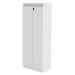 Armário Alto com 2 Portas para Escritório Branco