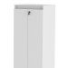 Armário Alto com 2 Portas para Escritório Branco