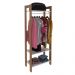 Armário Closet com 3 Prateleiras AZ1029 Amêndoa/Branco Tecnomobili