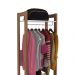 Armário Closet com 3 Prateleiras AZ1029 Amêndoa/Branco Tecnomobili
