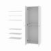Armário Multiuso com 2 Portas AM3108 Branco Tecnomobili