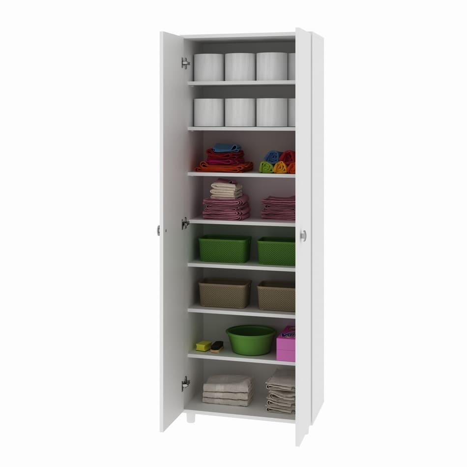 Armário Multiuso com 2 Portas Branco