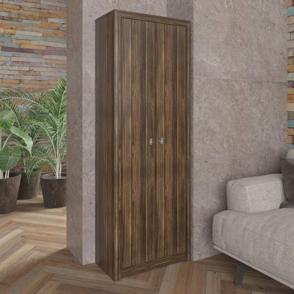 Armário para Escritório com 2 Portas e 5 Prateleiras ME4105 Nogal Tecnomobili