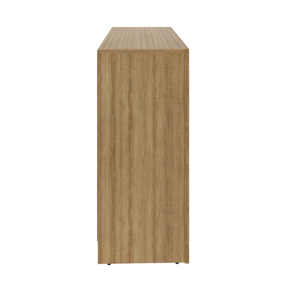 Balcão para Escritório com 2 Portas e 1 Prateleira ME4103 Amêndoa Tecnomobili