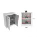 Balcão para Escritório com 2 Portas e 1 Prateleira ME4103 Branco Tecnomobili