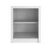 Balcão para Escritório com 2 Portas e 1 Prateleira ME4103 Branco Tecnomobili