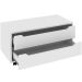 Balcão para Gabinete de Banheiro 2 Gavetas e Rodízios Branco