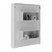 Cama Retrátil de Parede Articulada Casal 147,2x198,5cm Branca Tecnomobili CM8016 Nichos
